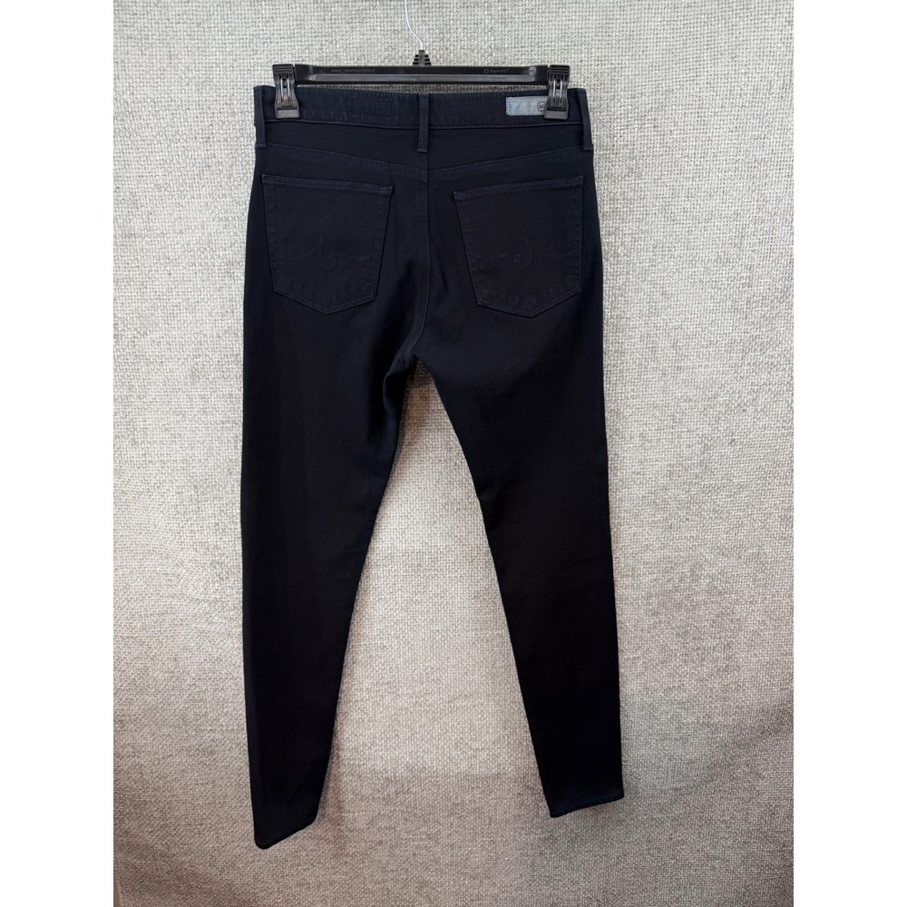 AG Adriano Goldschmied Farrah Skinny Jeans Black Contour 360 High Rise 30R USA - Picture 5 of 11